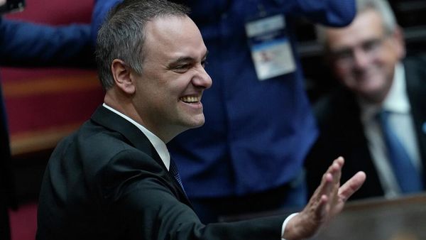 Chefe de Gabinete do governo argentino, de Javier Milei, Manuel Adorni - Sputnik Brasil