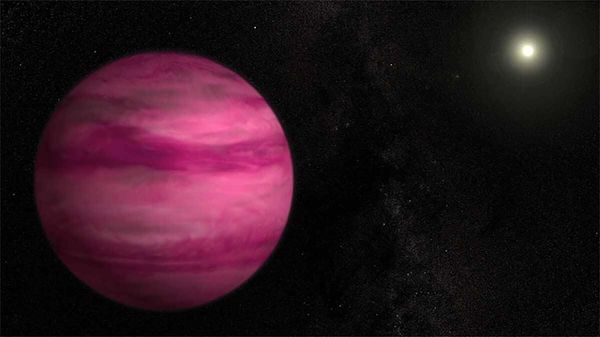 O “Planeta Rosa”, ou GJ504b, é um gigantesco exoplaneta ou uma pequena anã marrom orbitando uma estrela - Sputnik Brasil