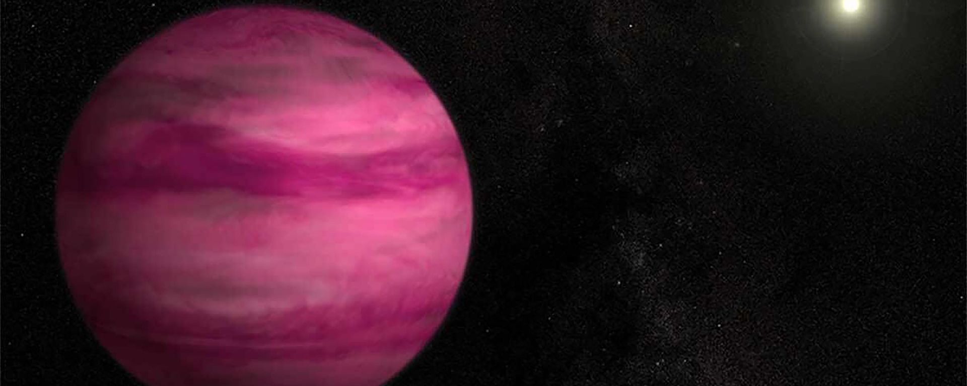 O “Planeta Rosa”, ou GJ504b, é um gigantesco exoplaneta ou uma pequena anã marrom orbitando uma estrela - Sputnik Brasil, 1920, 29.06.2026