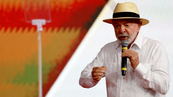 O presidente da República, Luiz Inácio Lula da Silva, participa da premiação da Olimpíada Brasileira de Matemática das Escolas Públicas (OBMEP), Rio de Janeiro, 22 de junho de 2026 - Sputnik Brasil