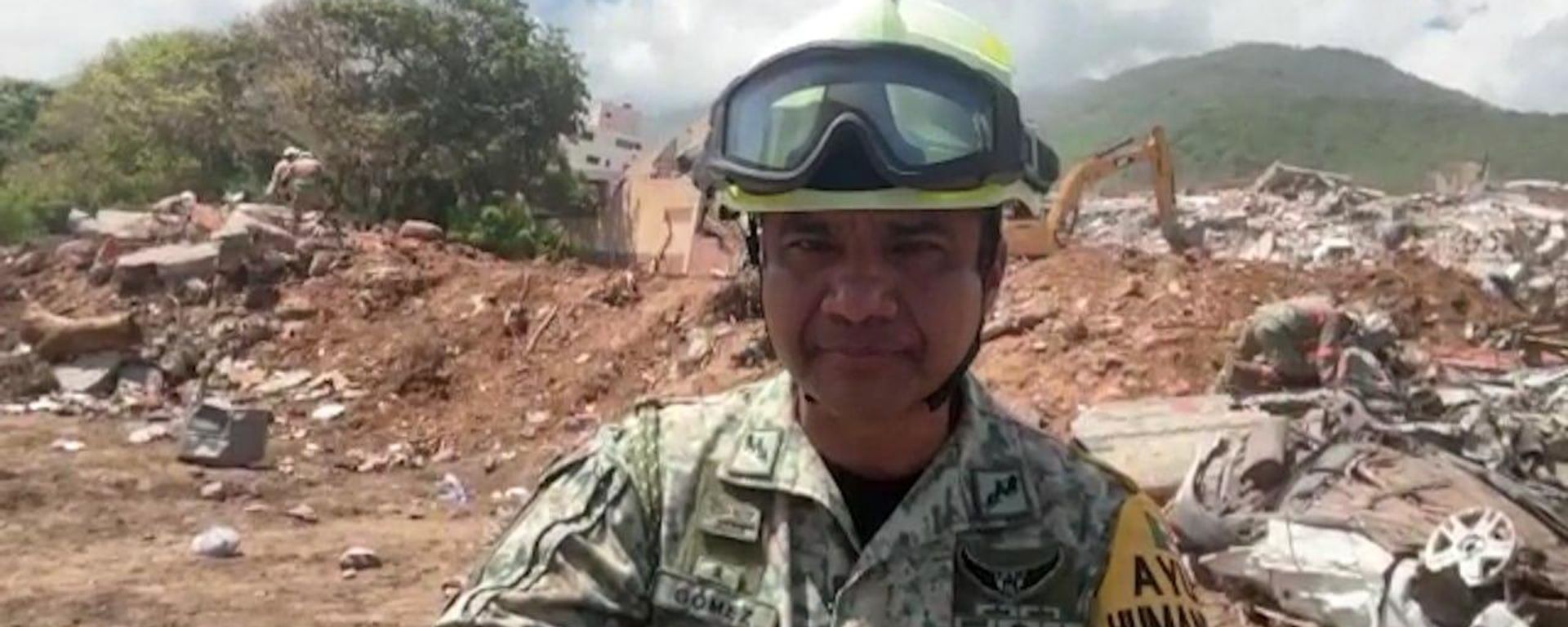 O Brigadeiro-General Alejandro Gómez Vargas, comandante do grupo Yumare, do Exército mexicano. - Sputnik Brasil, 1920, 02.07.2026