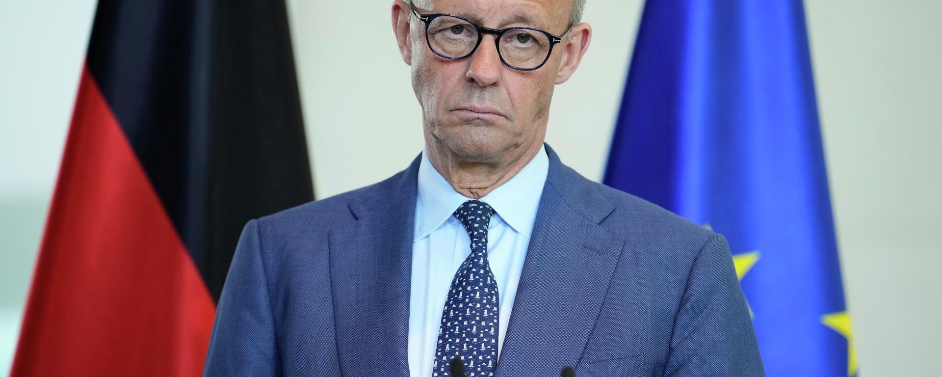 O chanceler alemão Friedrich Merz - Sputnik Brasil, 1920, 03.10.2026