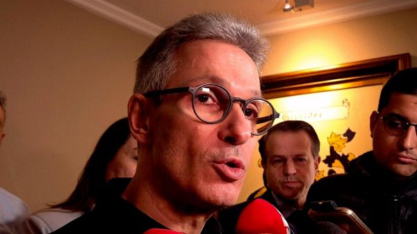 Pré-candidato à Presidência do Brasil Romeu Zema durante evento com lideranças femininas em São Paulo - Sputnik Brasil