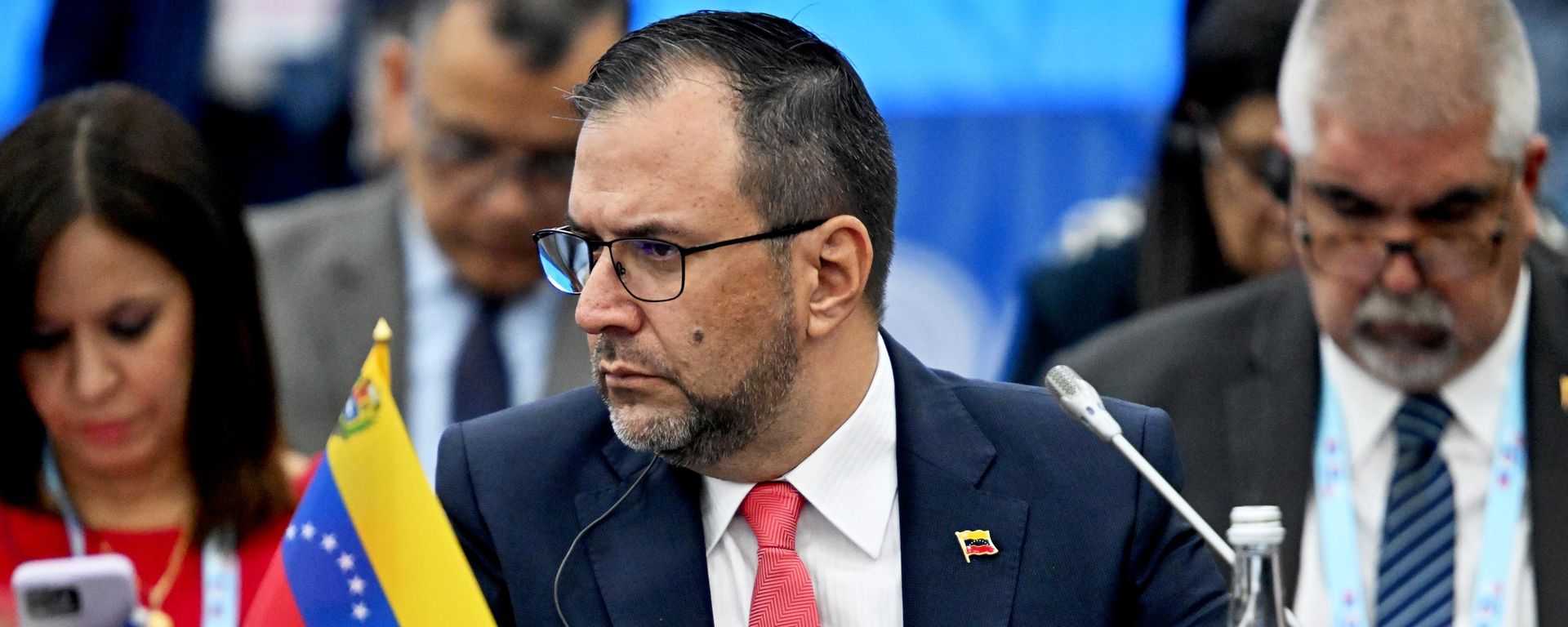 O ministro das Relações Exteriores da Venezuela, Yván Gil Pinto, durante evento em 11 de junho de 2024 - Sputnik Brasil, 1920, 12.07.2026