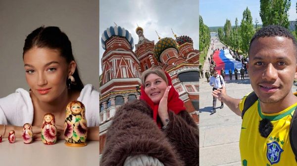 Ekaterina Puchkova ,Ekaterina Brobovnikova, Thiago de Melo. Influenciadores que produzem conteúdos sobre a Rússia em língua portuguesa nas redes sociais. - Sputnik Brasil