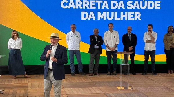 Luiz Inácio Lula da Silva em evento de lançamento da Carreta da Saúde da Mulher, instalada na Escola Nacional de Saúde Pública da Fiocruz. Rio de Janeiro,  17 de julho de 2026 - Sputnik Brasil