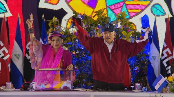Os copresidentes da Nicarágua, Rosario Murillo e Daniel Ortega - Sputnik Brasil