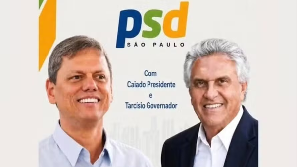 Convite para convenção estadual do PSD em São Paulo, distribuído por Gilberto Kassab - Sputnik Brasil