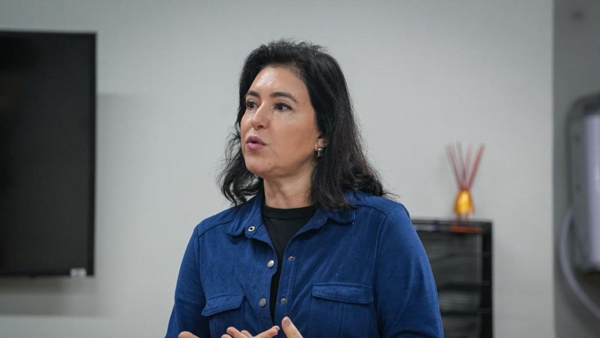 Simone Tebet durante encontro com mulheres da comunidade de Heliópolis, em São Paulo. 26 de maio de 2026 Simone Tebet durante encontro com mulheres da comunidade de Heliópolis, em São Paulo. 26 de maio de 2026 - Sputnik Brasil, 1920, 23.07.2026