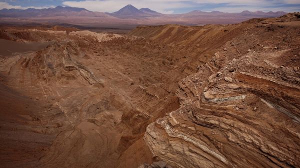 View of the Moon Valley, Chile.  - Sputnik Brasil