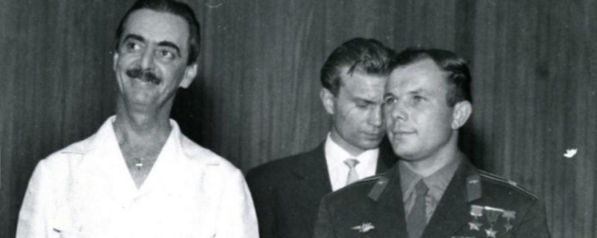 Jânio Quadros ao lado de Yuri Gagarin - Sputnik Brasil, 1920, 29.07.2026