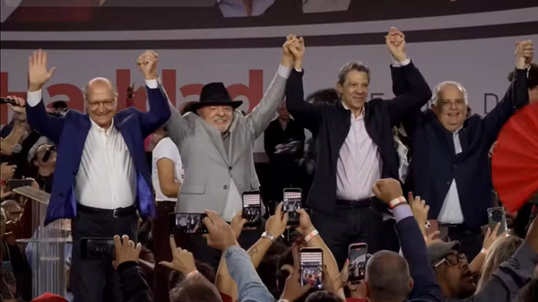 PT lança Fernando Haddad como candidato ao governo de São Paulo - Sputnik Brasil