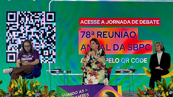 Francilene Procópio Garcia, Márcia Lopes e Cármen Lúcia debatem o combate à violência contra a mulher na 78ª Reunião Anual da Sociedade Brasileira para o Progresso da Ciência (SBPC) - Sputnik Brasil