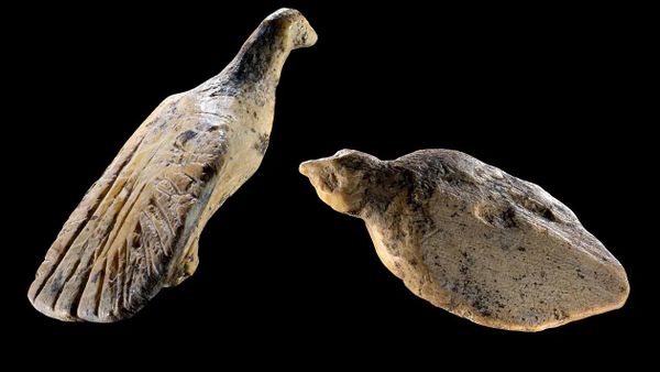 Figuras de pássaros da caverna Hohle Fels com cerca de 40.000 anos - Sputnik Brasil