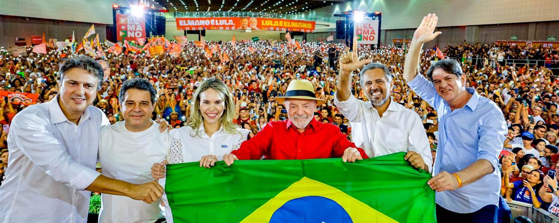 Presidente da República, Luiz Inácio Lula da Silva, durante convenção Federação Brasil da Esperança, no Centro de Eventos do Ceará , Fortaleza - CE. - Sputnik Brasil, 1920, 01.08.2026