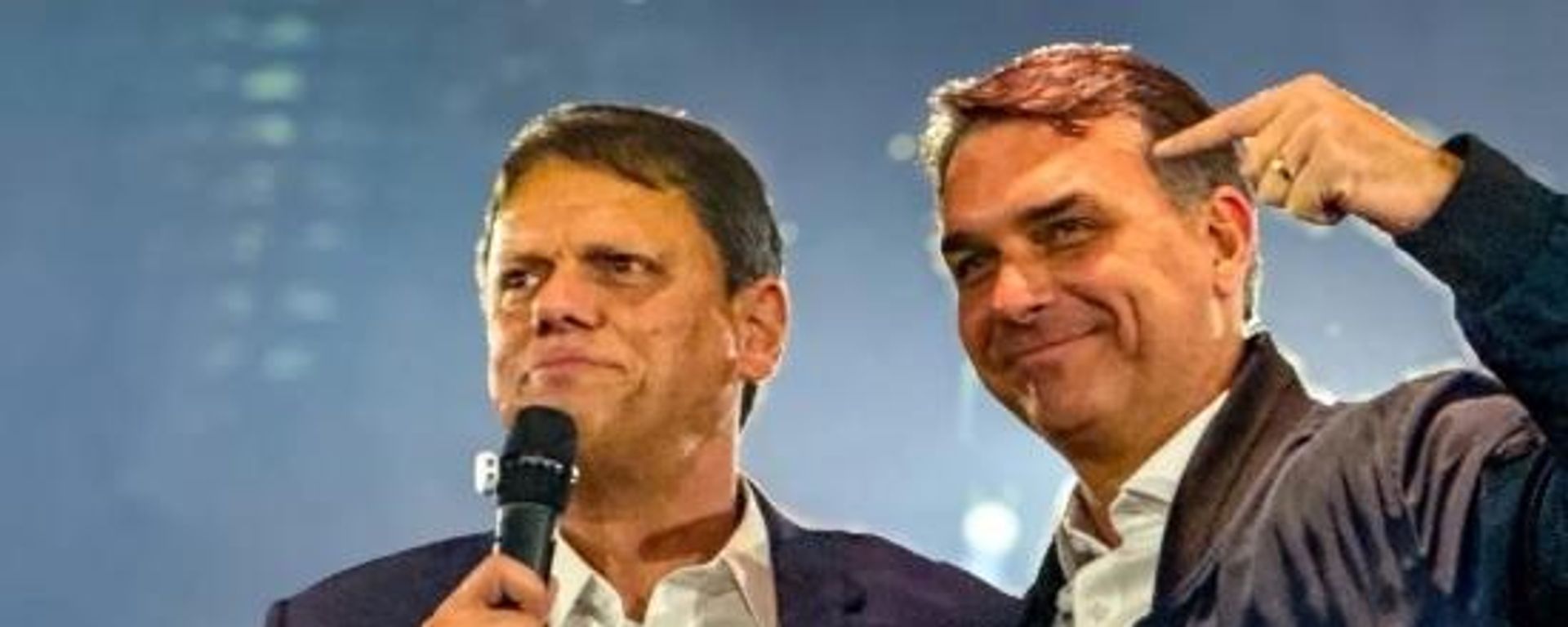Tarcísio participa de conveção do Republicanos para oficializar a candidatura à reelição ao governo de SP, em São Paulo. Brasil, 1º de agosto de 2026 - Sputnik Brasil, 1920, 01.08.2026