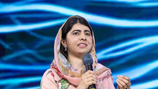 A ativista paquistanesa Malala Yousafzai durante a abertura do evento Rio Innovation Week, no Rio de Janeiro. Brasil, 4 de agosto de 2026 - Sputnik Brasil