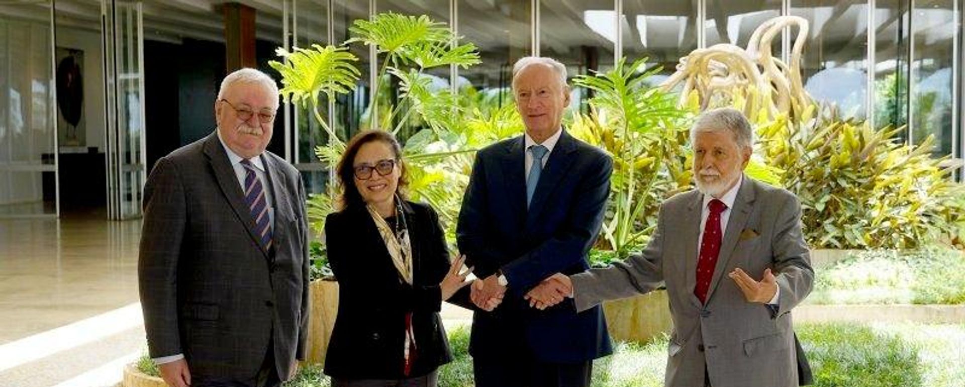Aproximação Brasil‑Rússia em defesa e segurança marítima ganha novo impulso com visita de Patrushev - Sputnik Brasil, 1920, 04.08.2026
