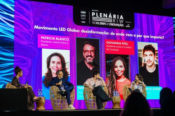 Painel sobre desinformação no Rio Innovation Week. Rio de Janeiro (RJ), 5 de agosto de 2026 - Sputnik Brasil