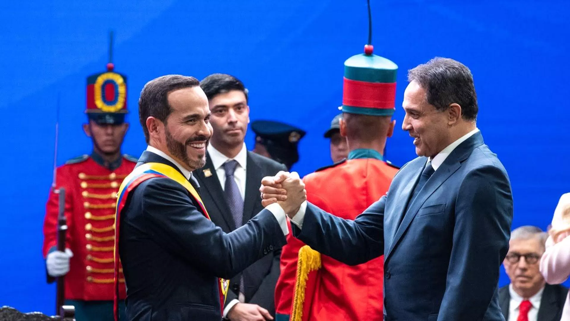 Abelardo de la Espriella toma posse da presidência da Colômbia, em 7 de agosto de 2026 Abelardo de la Espriella toma posse da presidência da Colômbia, em 7 de agosto de 2026 - Sputnik Brasil, 1920, 07.08.2026
