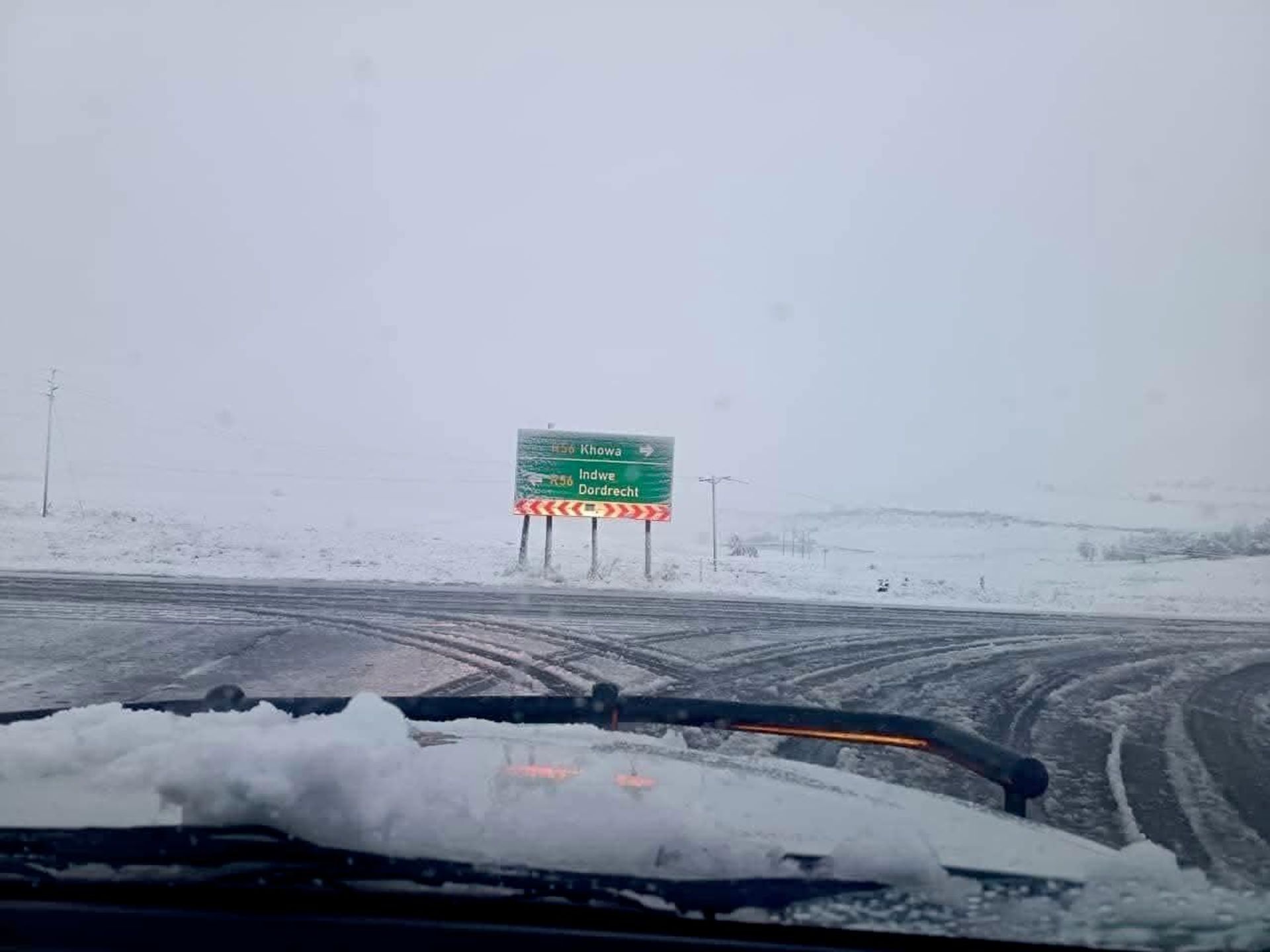 Aquecimento global surpreende: nevadas intensas atingem África do Sul Aquecimento global surpreende: nevadas intensas atingem África do Sul
