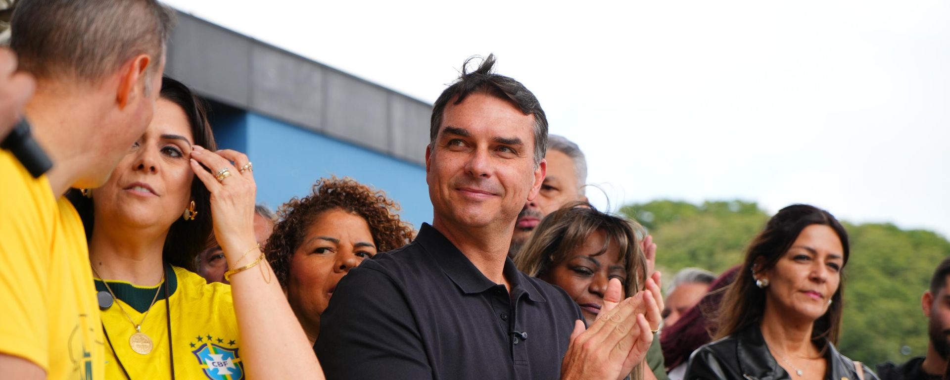 Candidato à Presidência pelo PL, Flávio Bolsonaro cumpre agenda no interior de São Paulo, em 8 de agosto de 2026 Candidato à Presidência pelo PL, Flávio Bolsonaro cumpre agenda no interior de São Paulo, em 8 de agosto de 2026 - Sputnik Brasil, 1920, 13.08.2026