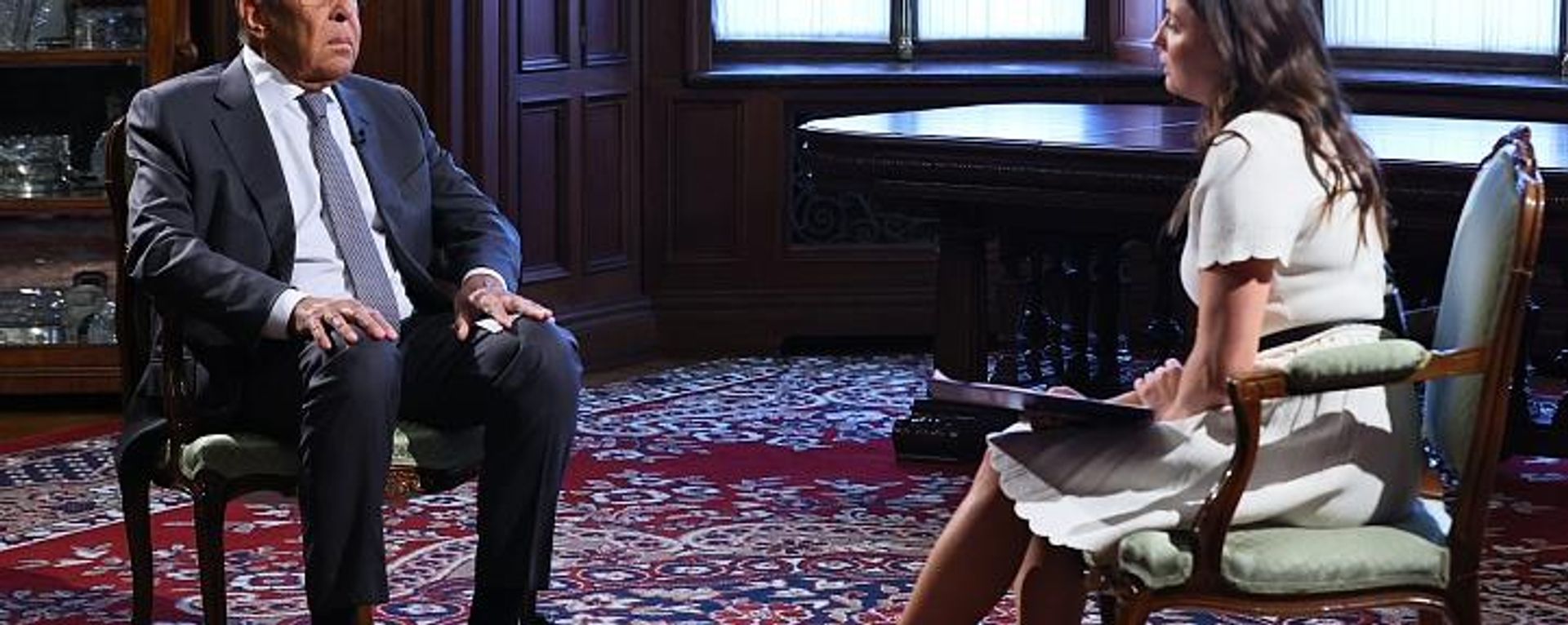 Entrevista do chanceler russo, Sergei Lavrov, à mídia russa Entrevista do chanceler russo, Sergei Lavrov, à mídia russa - Sputnik Brasil, 1920, 14.08.2026