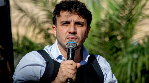 Candidato à Presidência da República, Renan Santos (Missão) lançou, neste domingo (16), campanha eleitoral em ato no Largo São Francisco, centro de São Paulo (SP). - Sputnik Brasil