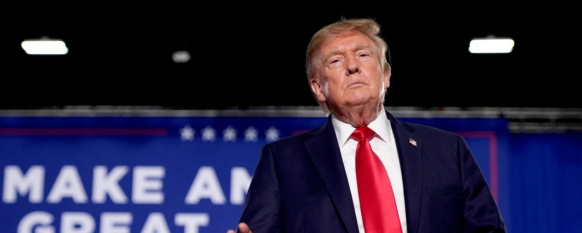 O presidente dos Estados Unidos, Donald Trump, durante comício na Carolina do Sul, em 21 de agosto de 2026 O presidente dos Estados Unidos, Donald Trump, durante comício na Carolina do Sul, em 21 de agosto de 2026 - Sputnik Brasil, 1920, 21.08.2026