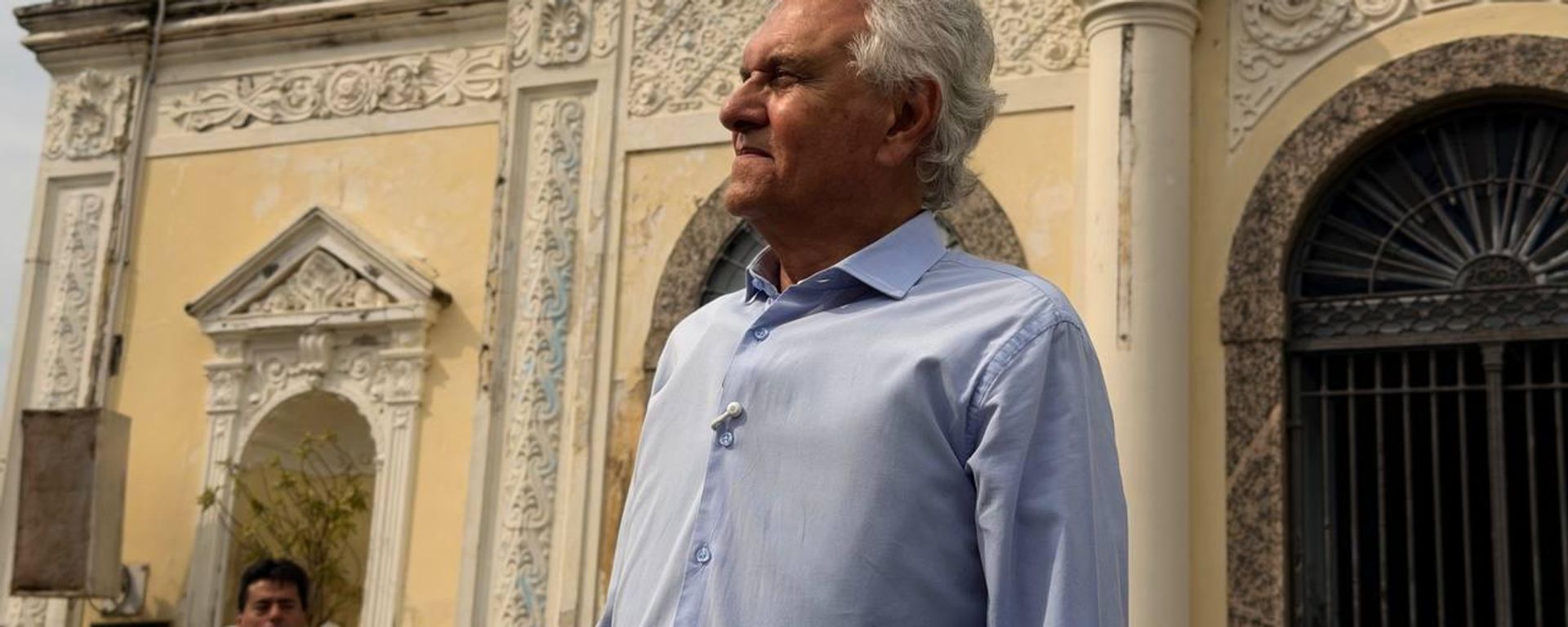 Candidato do PSD à Presidência da República, Ronaldo Caiado visita o santuário da Igreja da Penha, no Rio de Janeiro (RJ), em 26 de agosto de 2026. - Sputnik Brasil, 1920, 13.09.2026