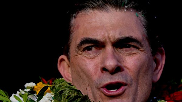 O presidente da Bolívia, Rodrigo Paz, em El Ato, em 10 de agosto de 2025 - Sputnik Brasil