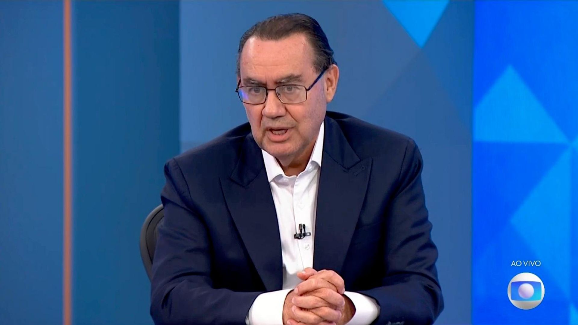 O candidato à Presidência Augusto Cury (Avante) durante entrevista para a TV Globo, em 29 de agosto de 2026 O candidato à Presidência Augusto Cury (Avante) durante entrevista para a TV Globo, em 29 de agosto de 2026 - Sputnik Brasil, 1920, 29.08.2026