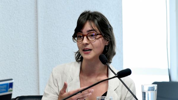 Naiara Bittencourt em pronunciamento na Comissão de Agricultura e Reforma Agrária (CRA) do Senado, em Brasília (DF). Brasil, 22 de junho de 2022. - Sputnik Brasil