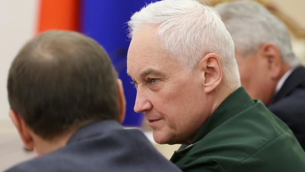 O ministro da Defesa da Rússia, Andrei Belousov, participou da reunião entre o presidente russo, Vladimir Putin, e os membros permanentes do Conselho de Segurança da Rússia, em 7 de agosto de 2026 - Sputnik Brasil