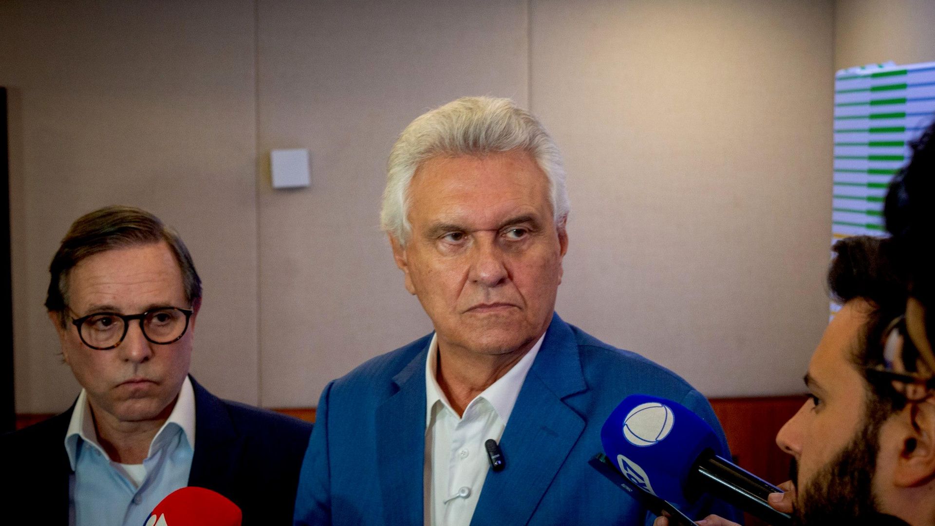 O candidato à Presidência Ronaldo Caiado (PSD) participou de um evento do setor de construção civil em São Paulo, em 9 de setembro de 2026 - Sputnik Brasil, 1920, 09.09.2026