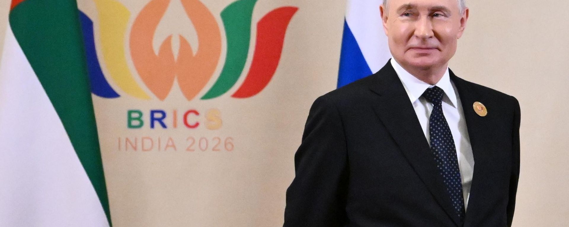 O presidente russo Vladimir Putin na reunião do BRICS+ O presidente russo Vladimir Putin na reunião do BRICS+ - Sputnik Brasil, 1920, 13.09.2026