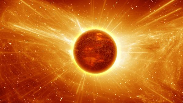 Um planeta do sistema solar mergulhando em direção ao Sol em sua fase inicial - Sputnik Brasil
