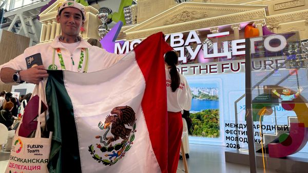 Antonio Carmona, chefe da delegação mexicana no Festival Internacional da Juventude  - Sputnik Brasil
