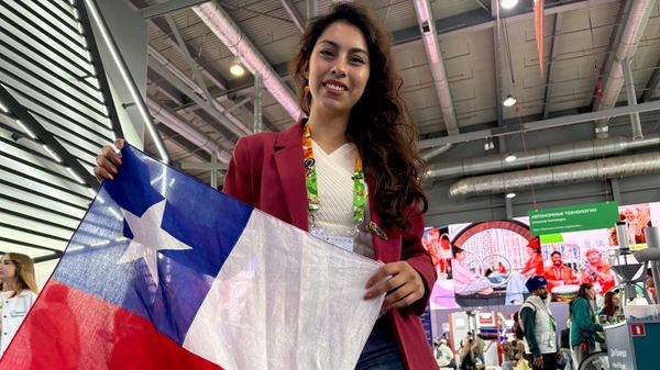 Sofia García, estudante chilena que trabalha no Comitê de preparação do Festival Intrernacional da Juventude em seu país - Sputnik Brasil
