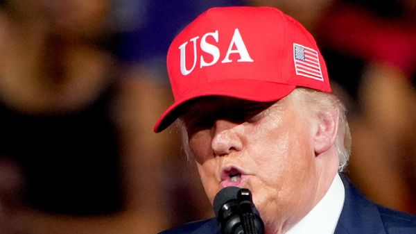 O presidente dos Estados Unidos, Donald Trump, durante comício na Carolina do Norte, em 16 de setembro de 2026 - Sputnik Brasil