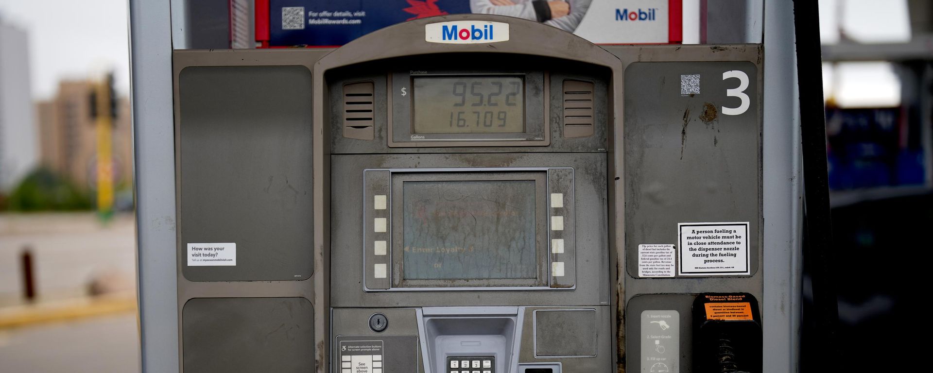 Bomba de diesel em posto de combustível em Minneapolis, nos Estados Unidos, em 4 de setembro de 2026 - Sputnik Brasil, 1920, 24.09.2026