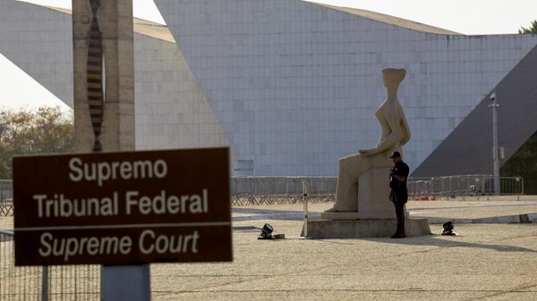 A Primeira Turma do Supremo Tribunal Federal (STF) realiza o quarto dia de julgamento dos réus do Núcleo 1 da trama golpista, formado pelo ex-presidente Jair Bolsonaro e mais sete aliados, Brasília (DF), 10 de setembro de 2025 - Sputnik Brasil