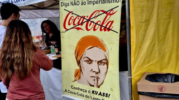 Bebida kvass está em São Paulo, na Feira Viva, de imigrantes do Leste Europeu da Vila Zelina. São Paulo, 20 de setembro de 2026 - Sputnik Brasil