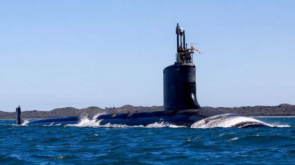 Um subrmarino dos EUA perto da Austrália - Sputnik Brasil