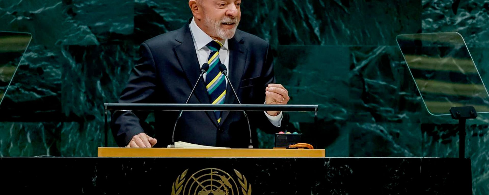 Presidente da República, Luiz Inácio Lula da Silva na Assembleia Geral das Nações Unidas, - Sputnik Brasil, 1920, 22.09.2026