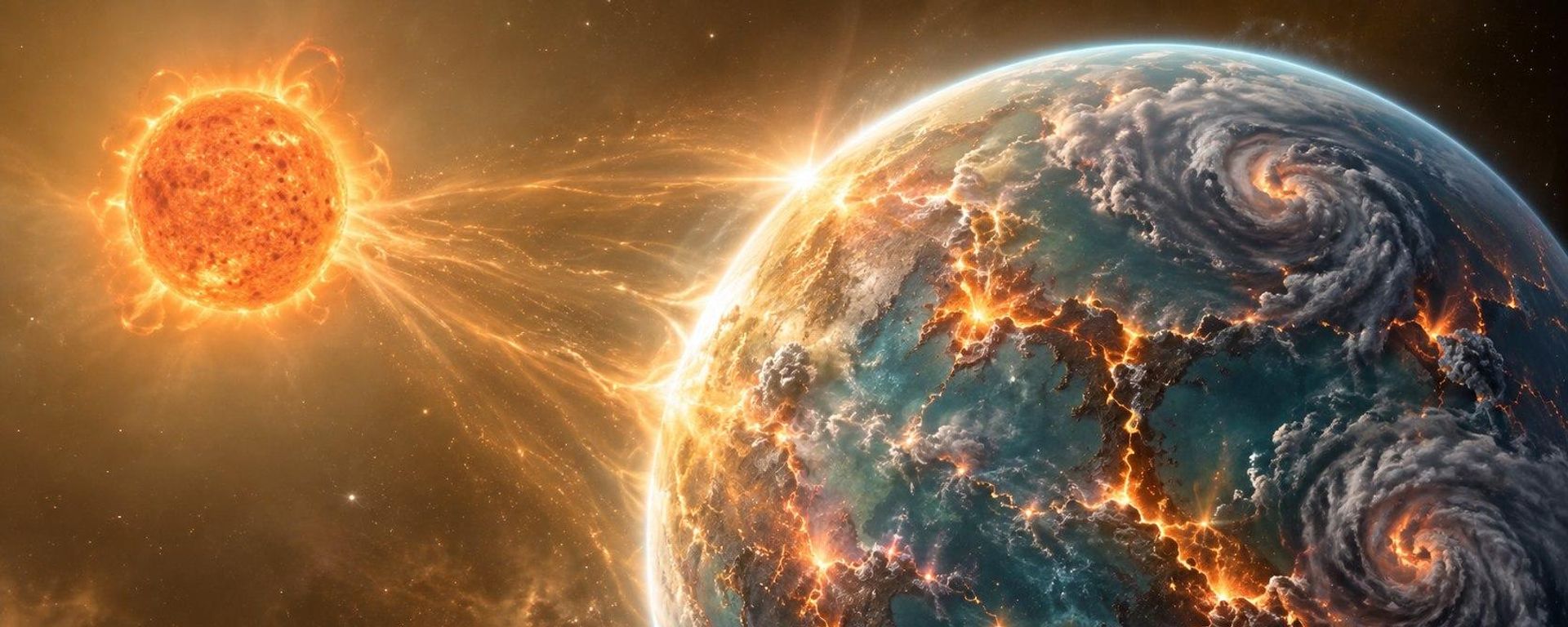 Uma ilustração de um exoplaneta rebelde orbitando uma estrela anã vermelha - Sputnik Brasil, 1920, 23.09.2026
