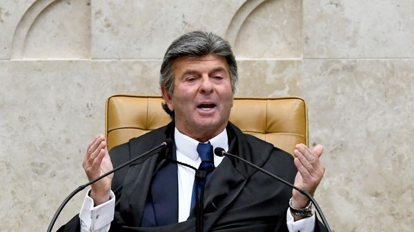 Ministro do Supremo Tribunal Federal, Luiz Fux, durante sessão na Corte - Sputnik Brasil