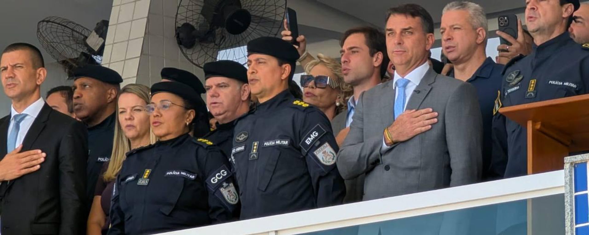 O senador e candidato à Presidência da República Flávio Bolsonaro (PL) - Sputnik Brasil, 1920, 25.09.2026