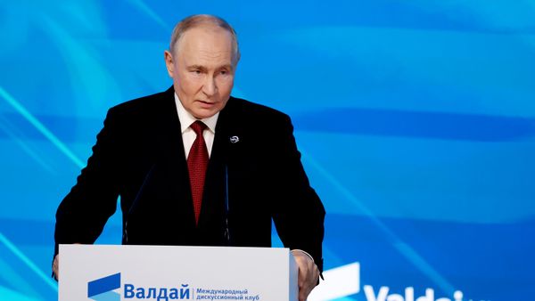 O presidente Vladimir Putin participou dos trabalhos do Clube de Discussão Valdai. - Sputnik Brasil