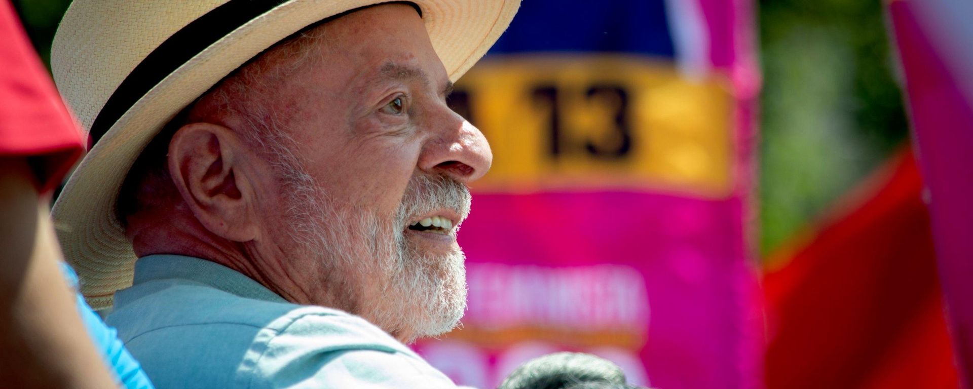Presidente Luiz Inácio Lula da Silva (PT) durante último ato de campanha no primeiro turno das eleições. São Paulo, 3 de outubro de 2026 - Sputnik Brasil, 1920, 03.10.2026